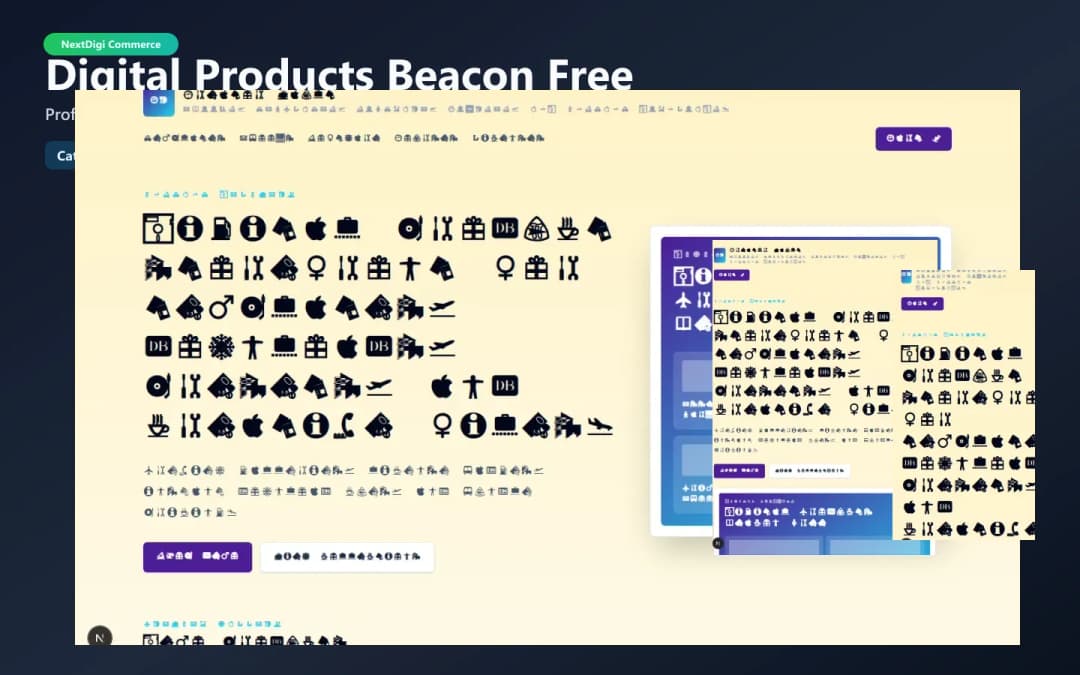 Digital Products Beacon Free preview