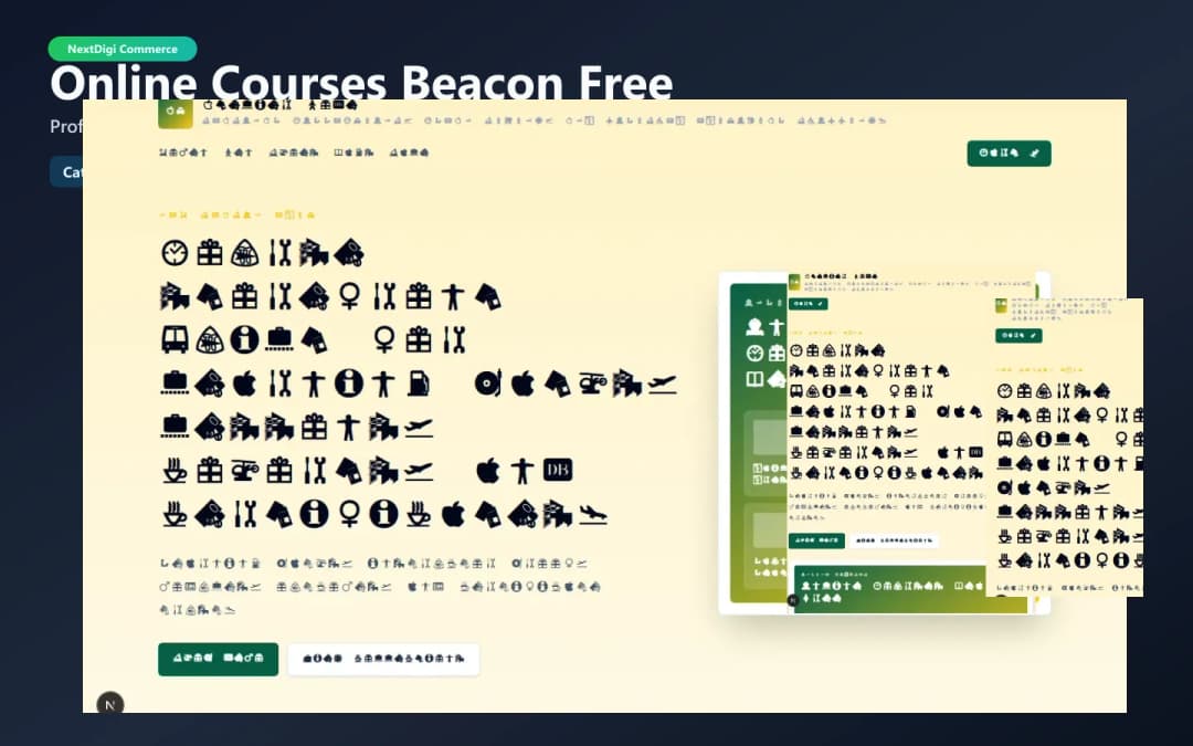 Online Courses Beacon Free preview