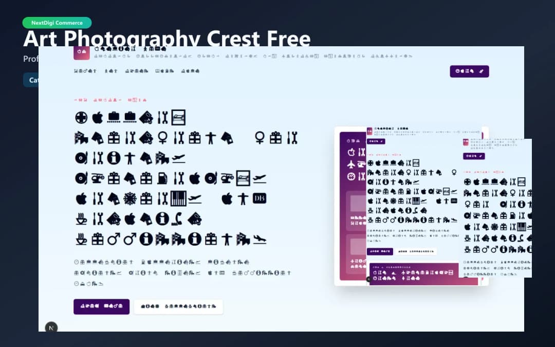 Art & Photography Crest Free preview