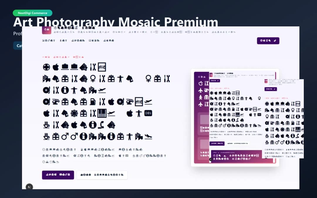 Art & Photography Mosaic Premium preview