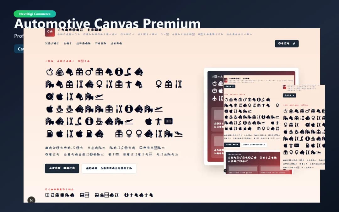 Automotive Canvas Premium preview