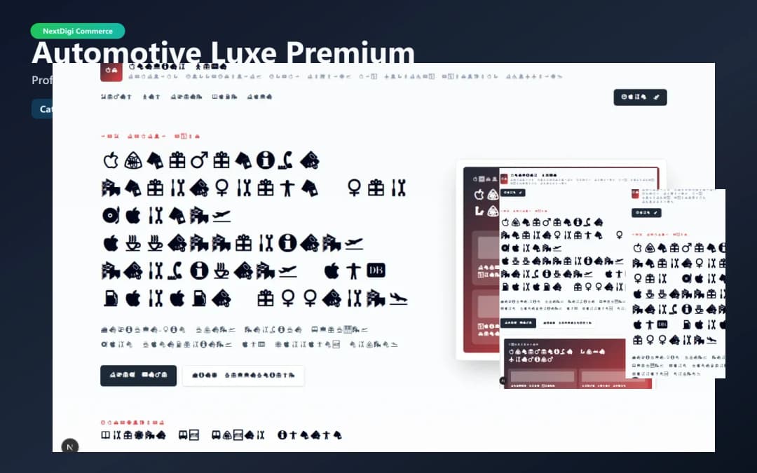 Automotive Luxe Premium preview