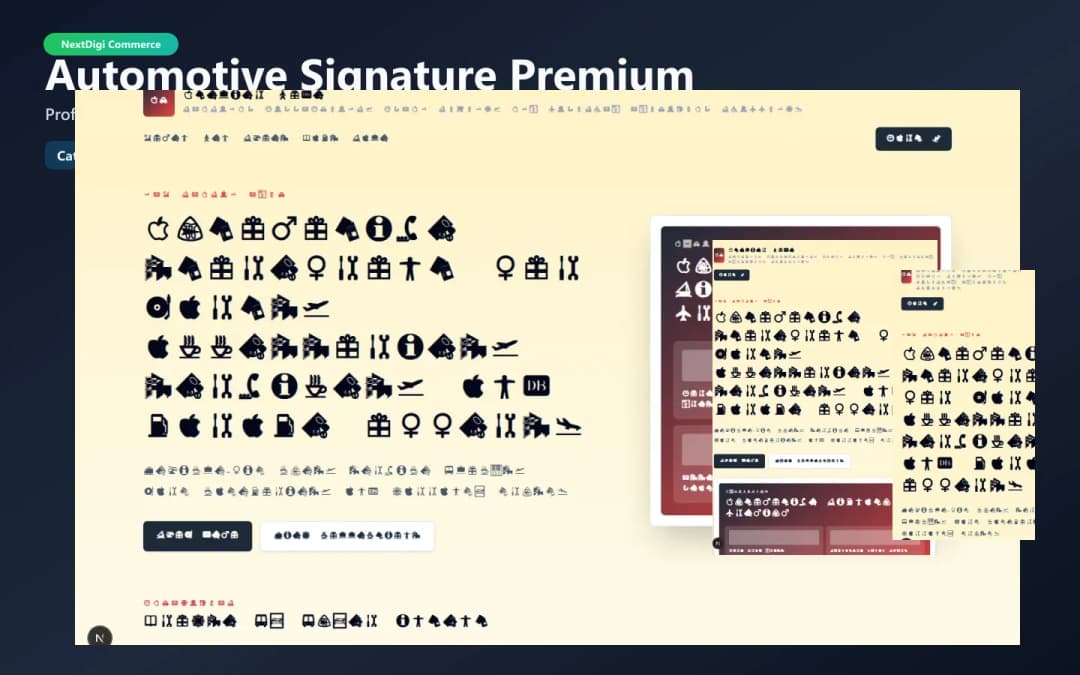 Automotive Signature Premium preview