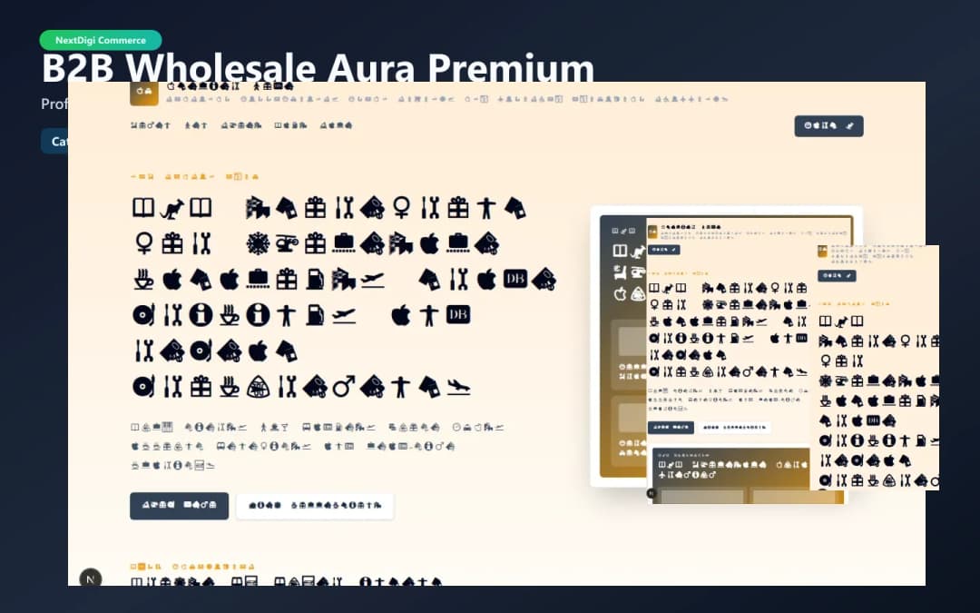 B2B Wholesale Aura Premium preview