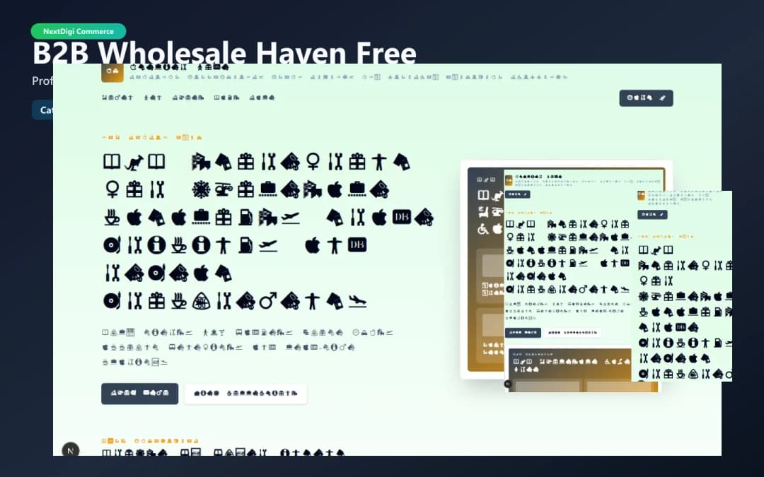 B2B Wholesale Haven Free preview