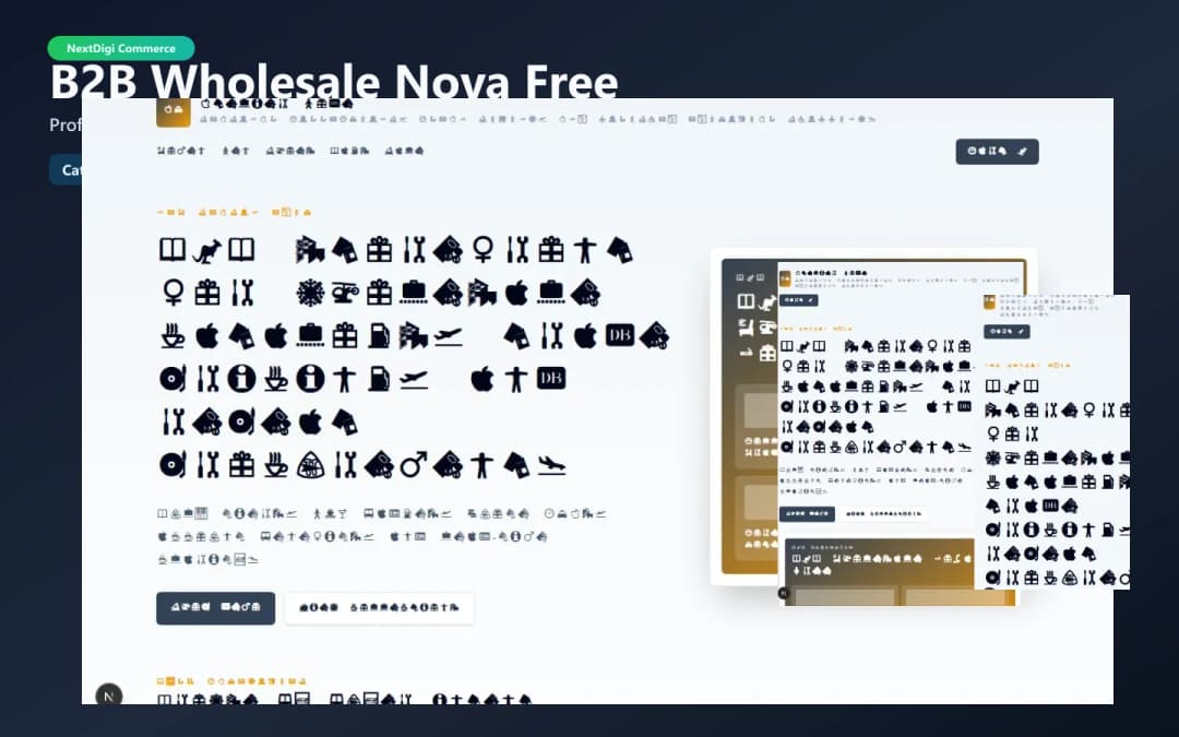 B2B Wholesale Nova Free preview