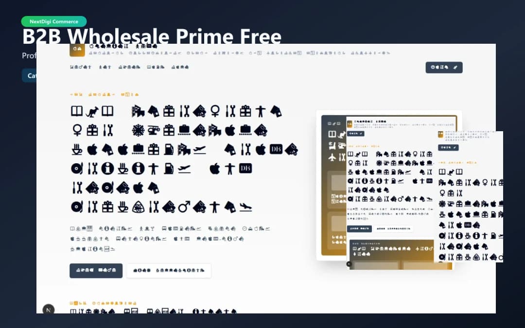 B2B Wholesale Prime Free preview