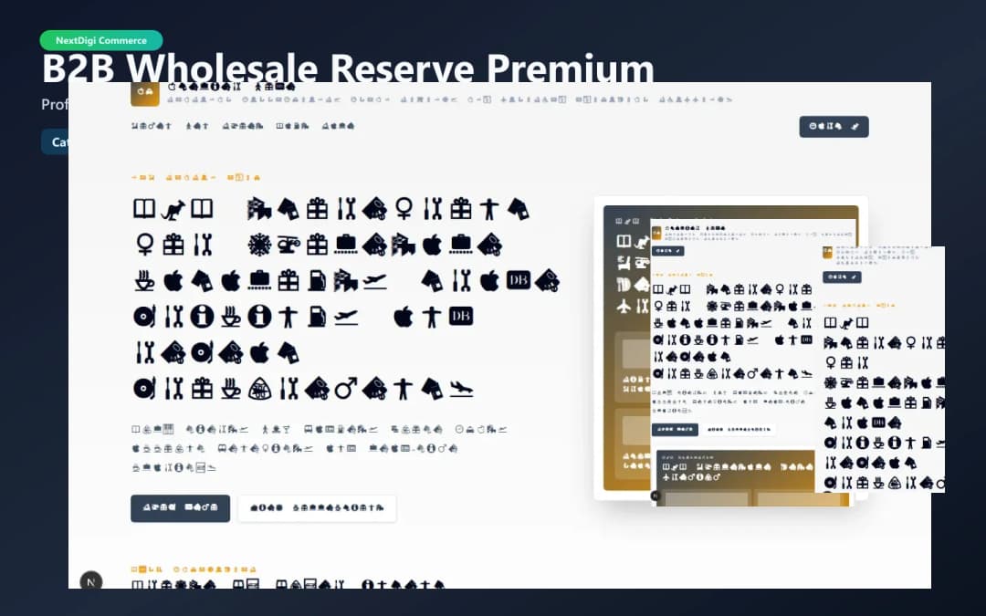 B2B Wholesale Reserve Premium preview