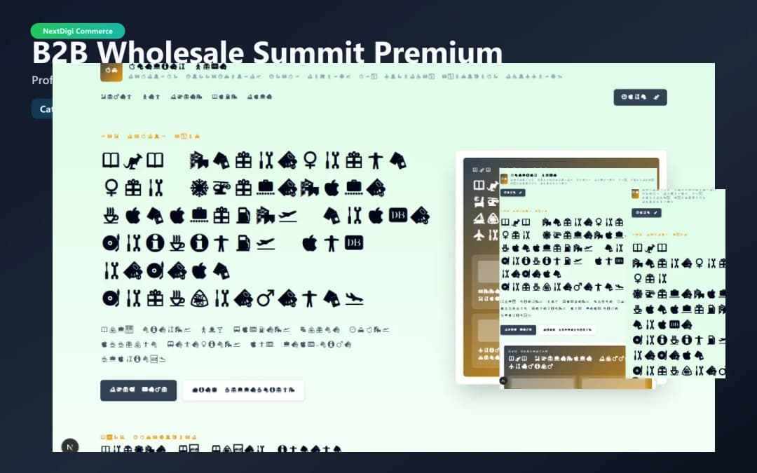 B2B Wholesale Summit Premium preview