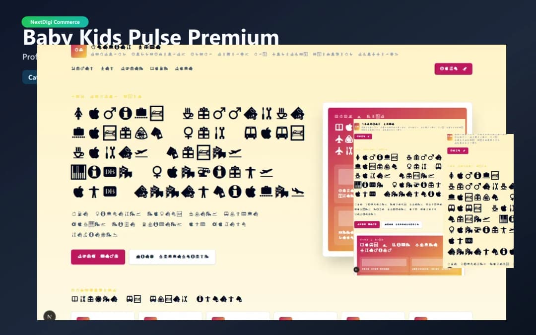 Baby & Kids Pulse Premium preview