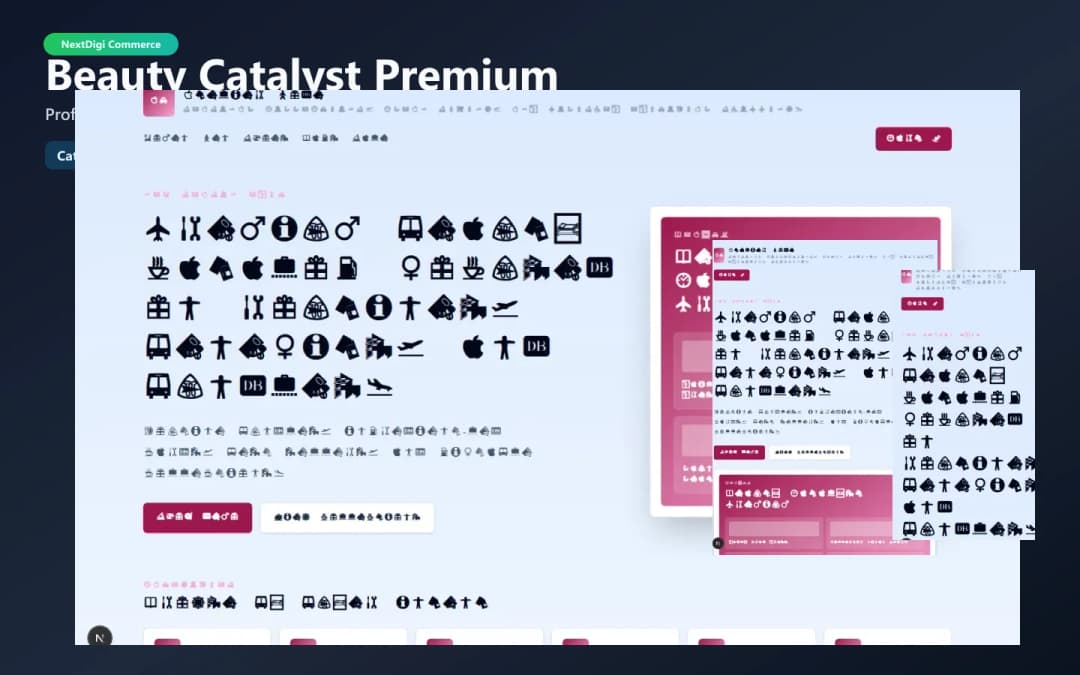 Beauty Catalyst Premium preview
