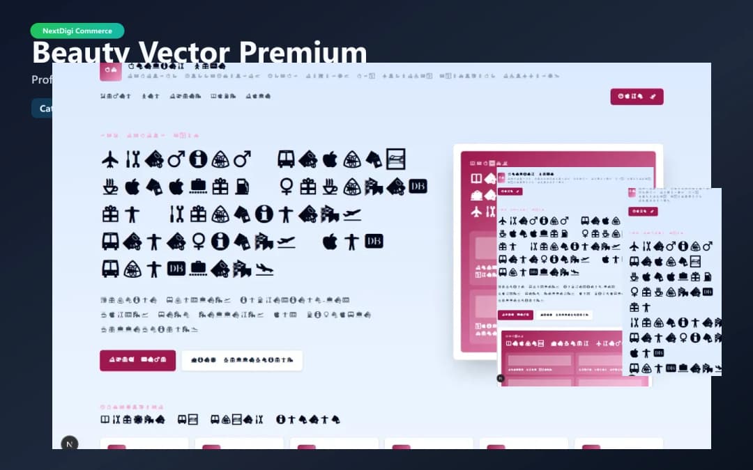 Beauty Vector Premium preview