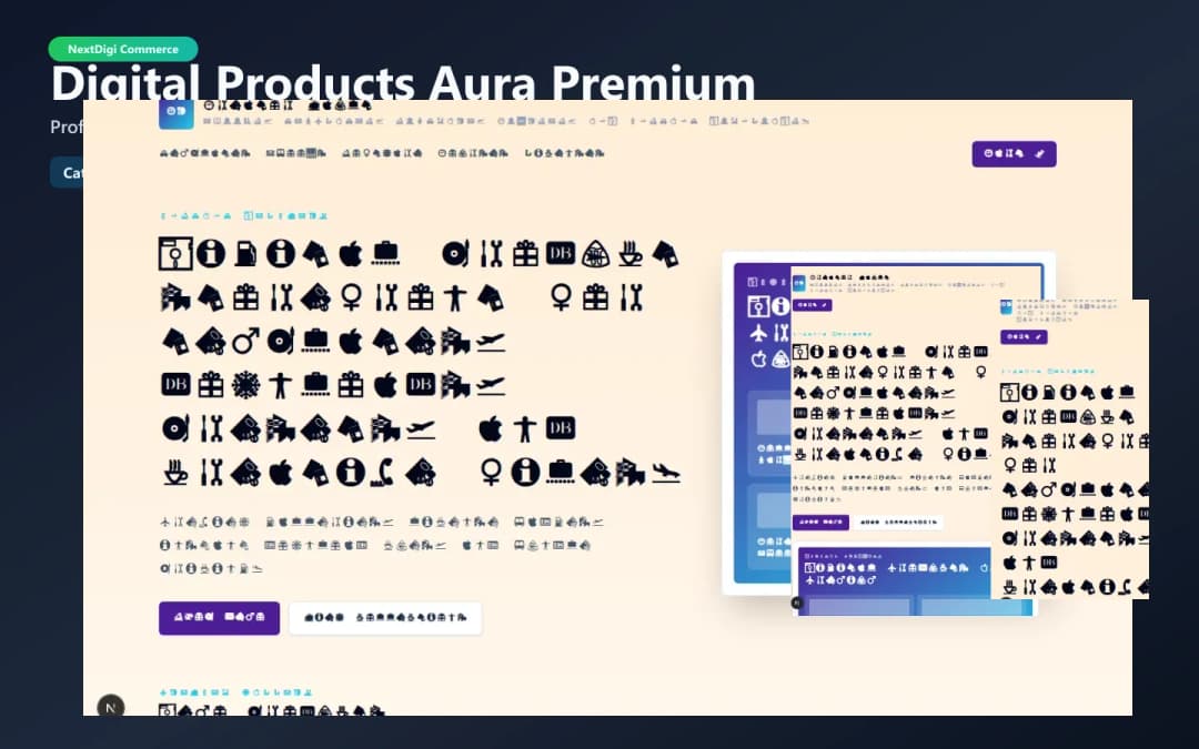 Digital Products Aura Premium preview