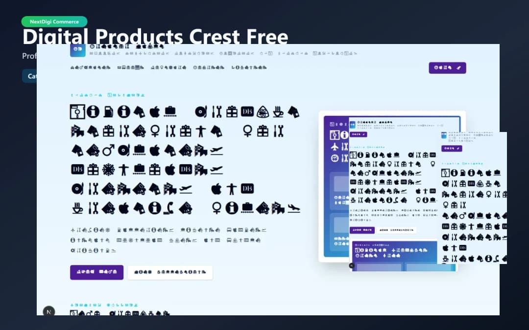Digital Products Crest Free preview