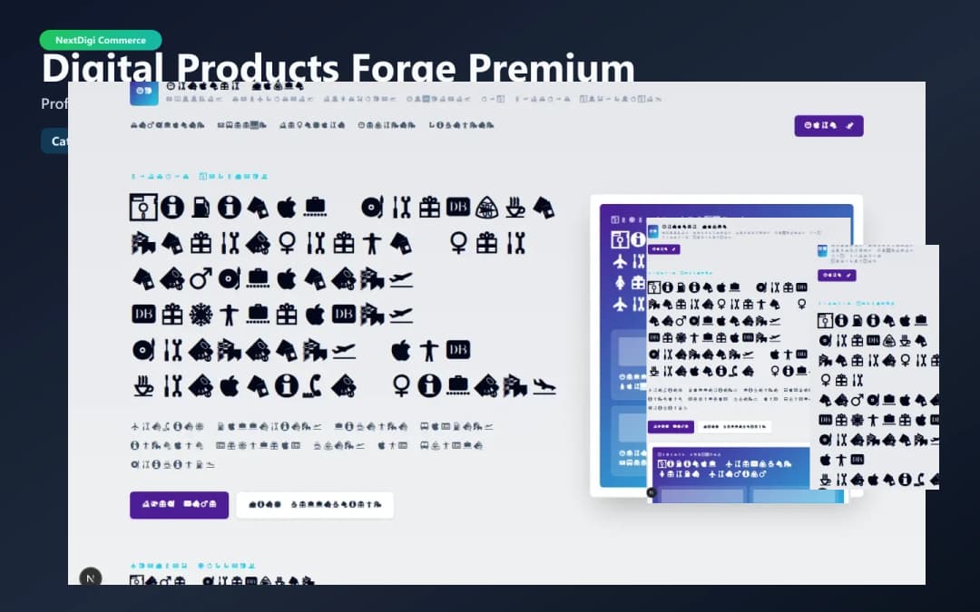Digital Products Forge Premium preview