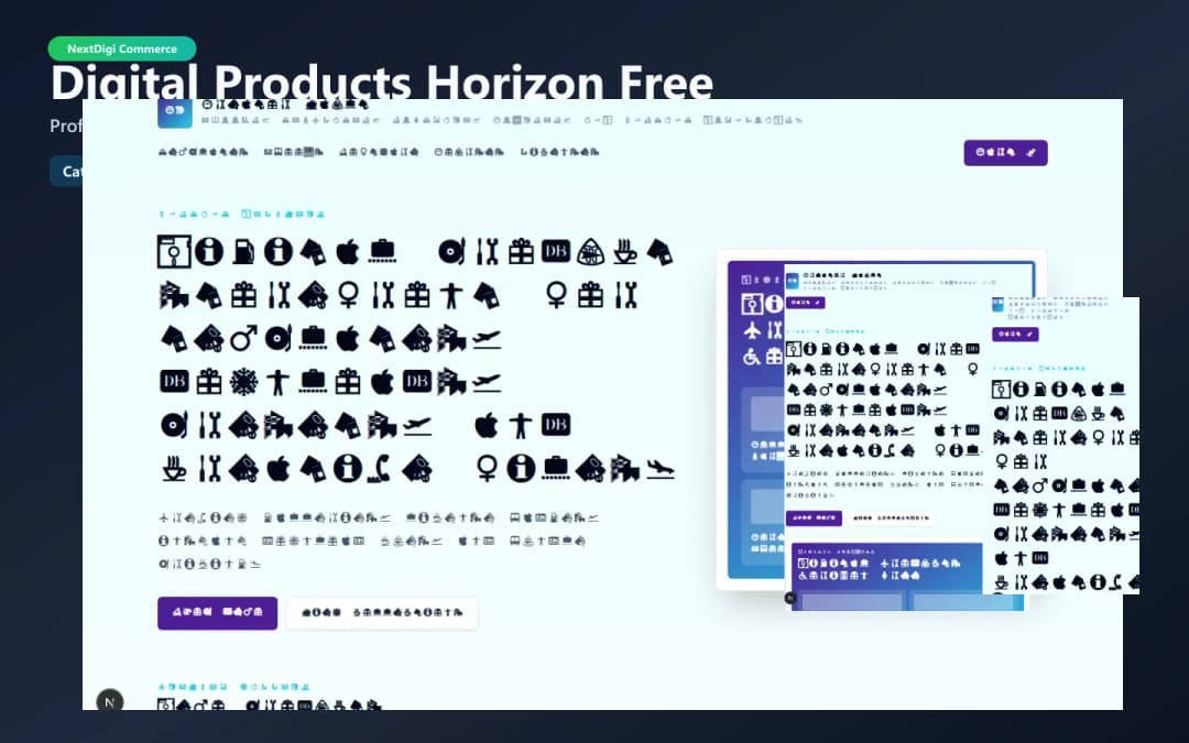 Digital Products Horizon Free preview