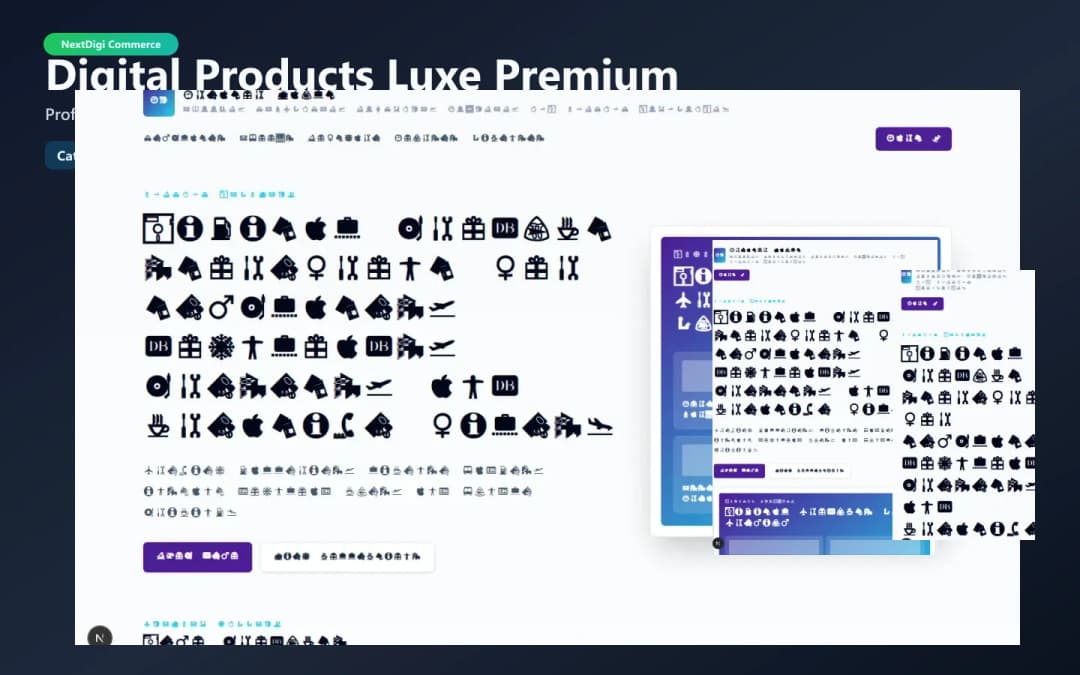 Digital Products Luxe Premium preview