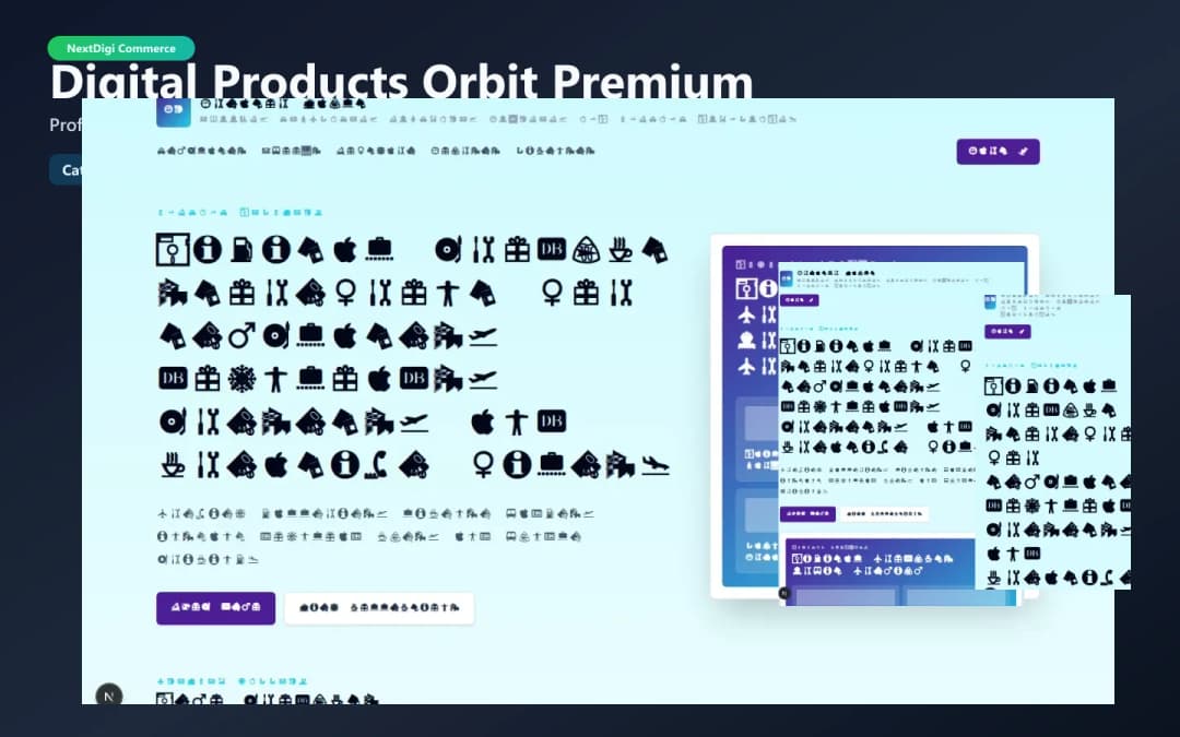 Digital Products Orbit Premium preview