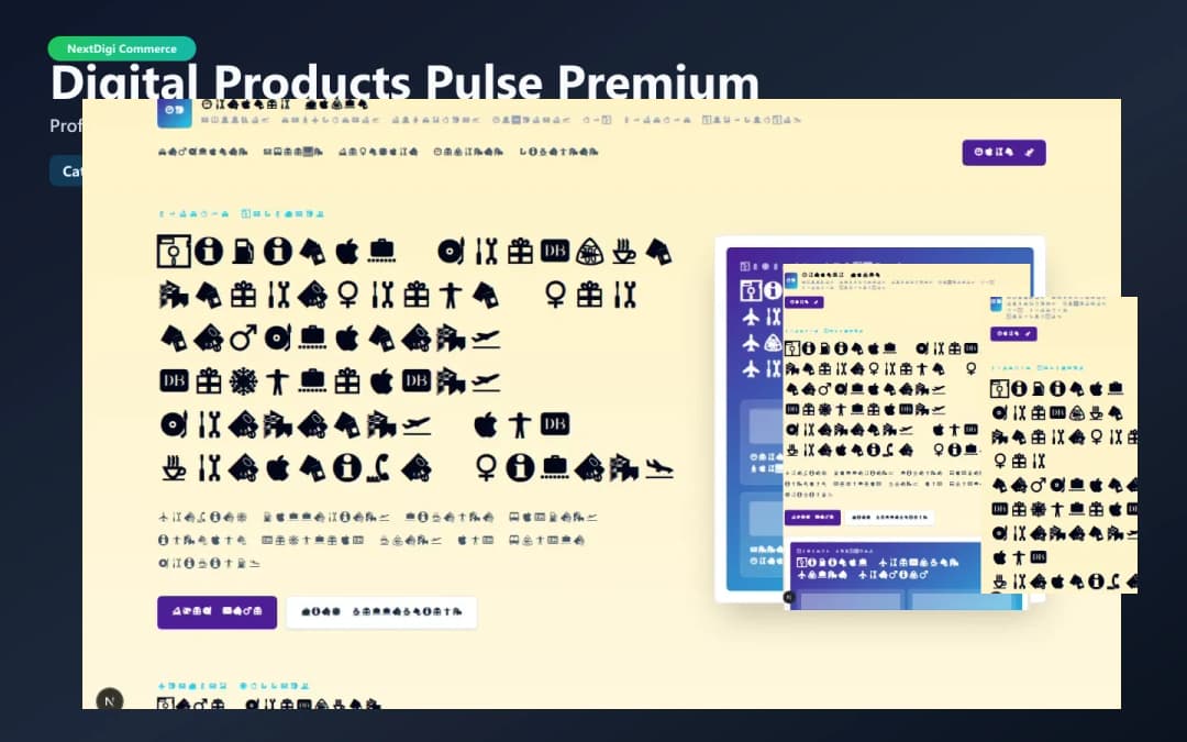 Digital Products Pulse Premium preview