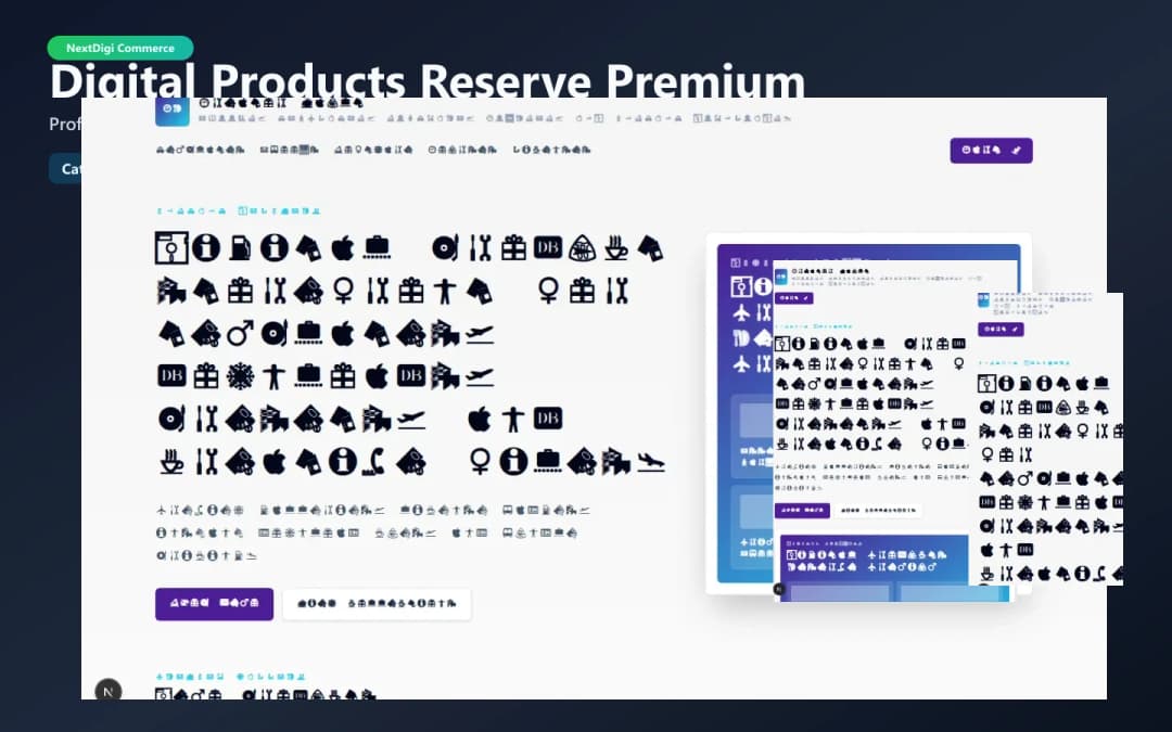 Digital Products Reserve Premium preview