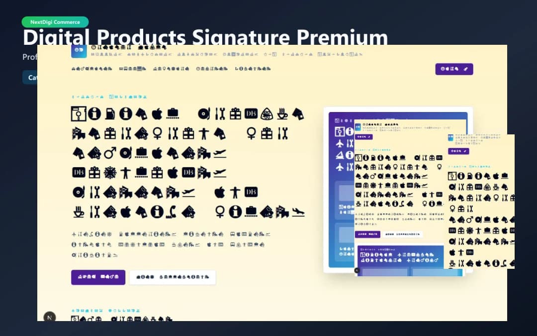 Digital Products Signature Premium preview