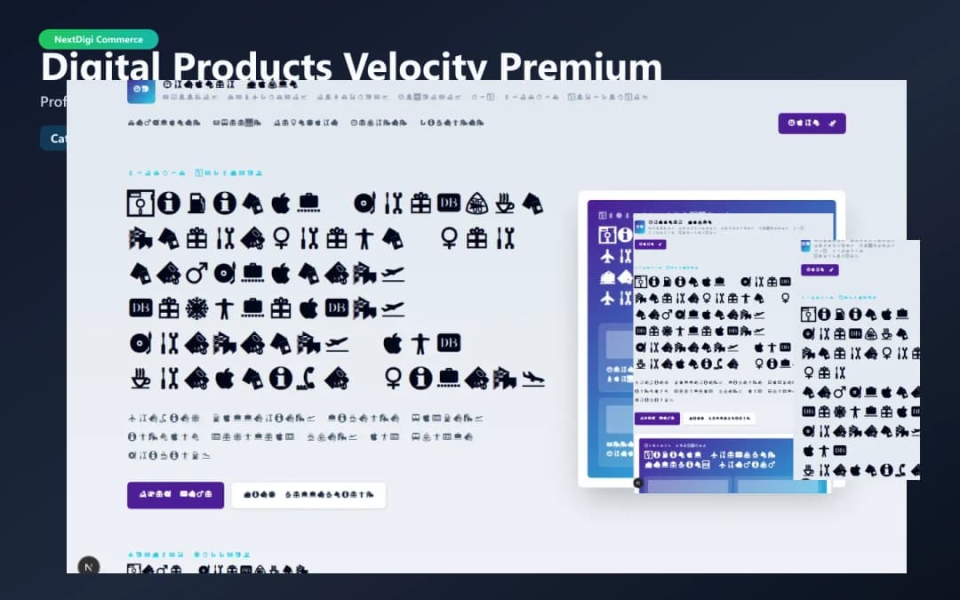 Digital Products Velocity Premium preview