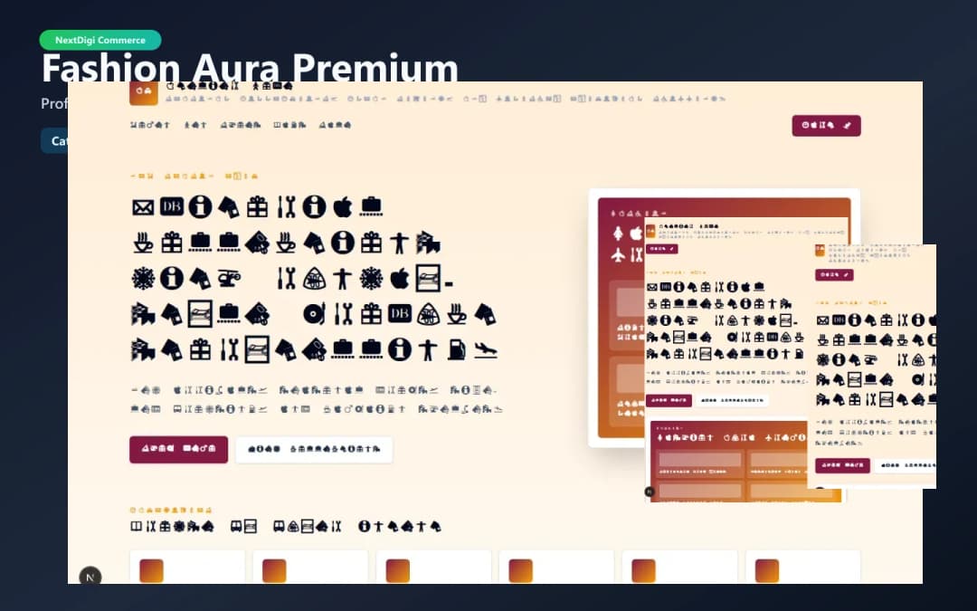 Fashion Aura Premium preview