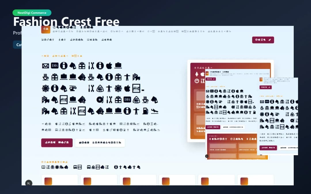 Fashion Crest Free preview