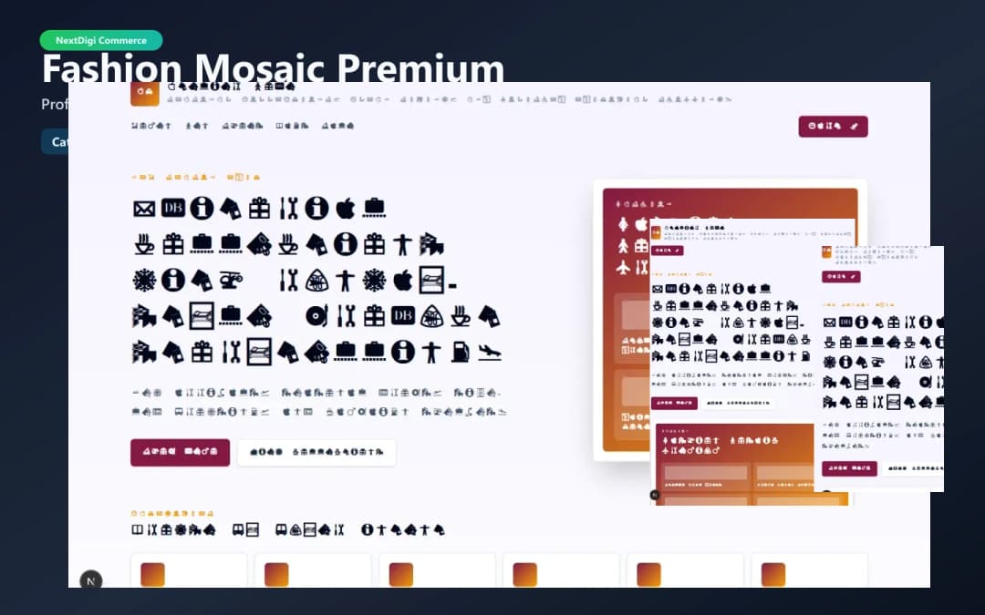 Fashion Mosaic Premium preview