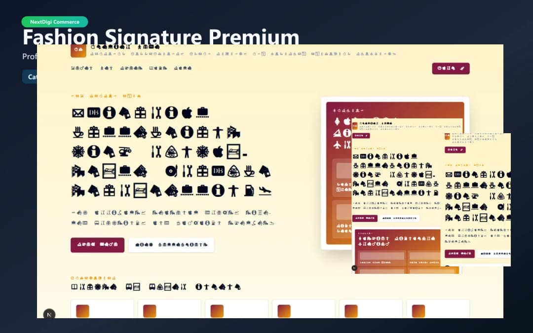 Fashion Signature Premium preview