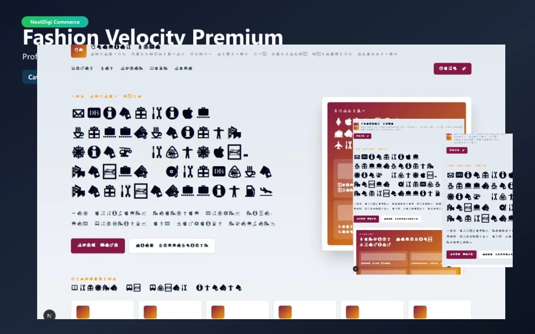 Fashion Velocity Premium preview