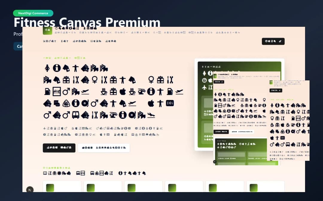 Fitness Canvas Premium preview