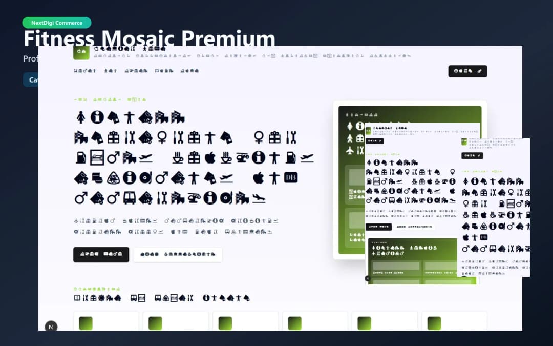 Fitness Mosaic Premium preview
