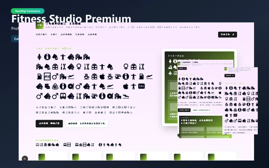 Fitness Studio Premium preview