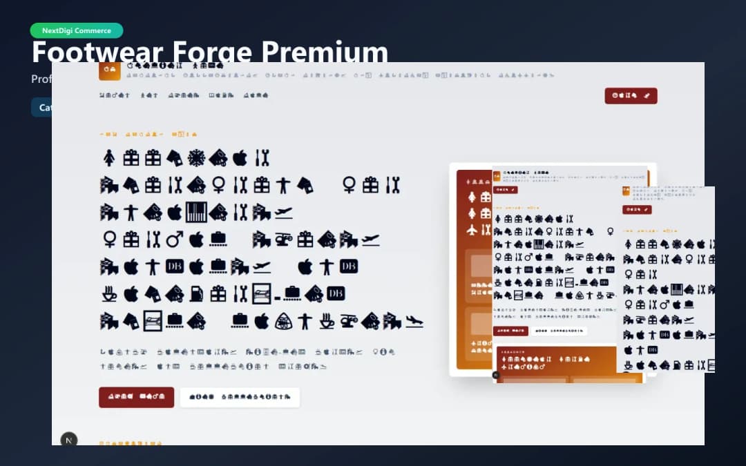Footwear Forge Premium preview
