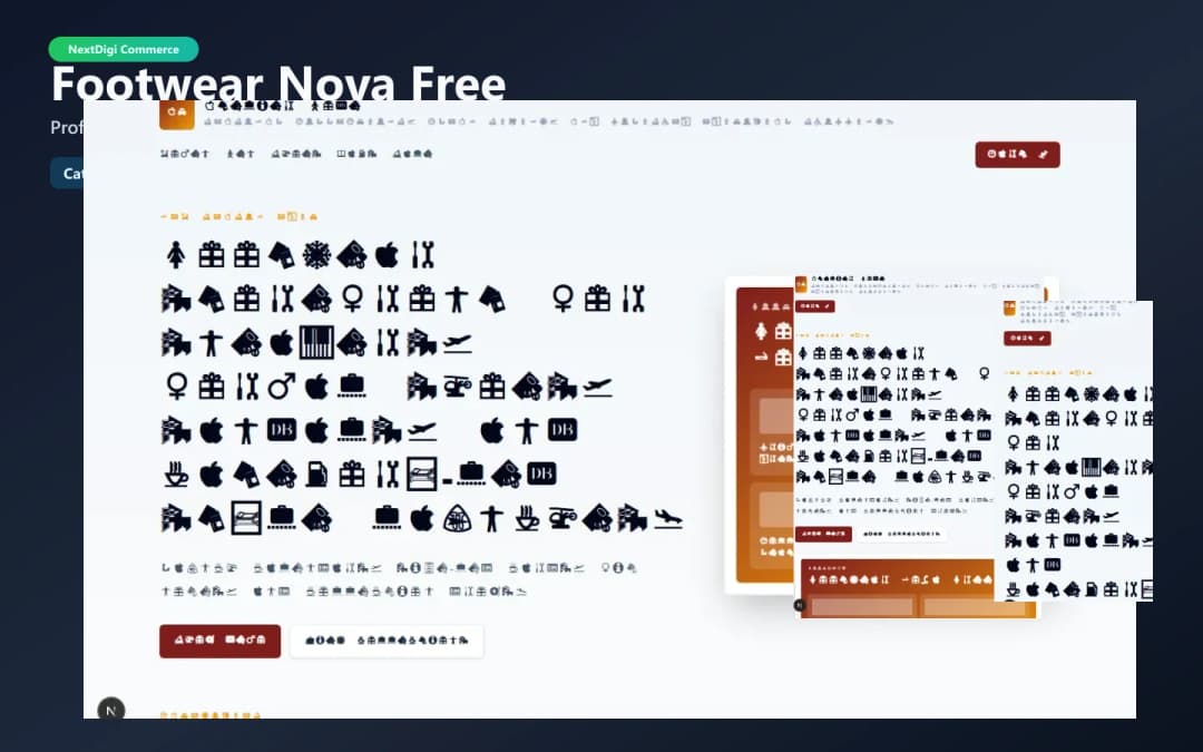 Footwear Nova Free preview