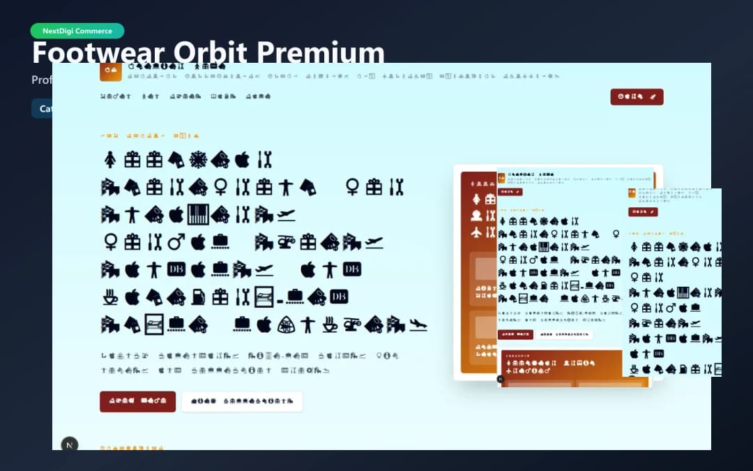 Footwear Orbit Premium preview