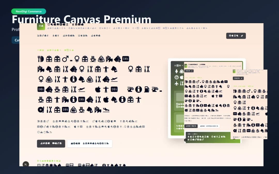 Furniture Canvas Premium preview