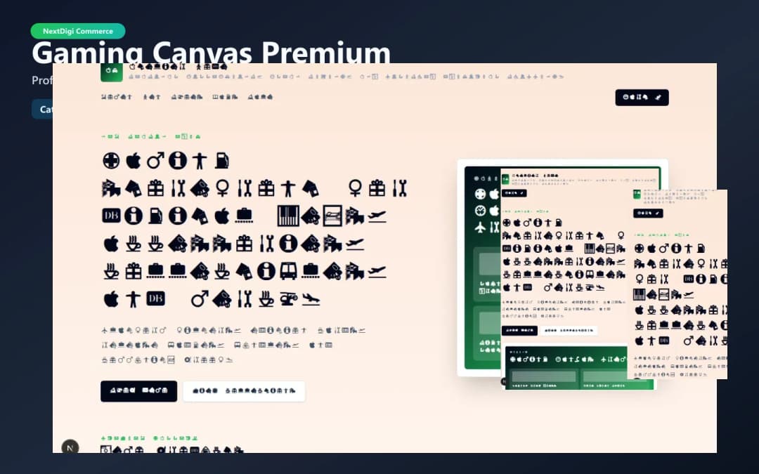 Gaming Canvas Premium preview
