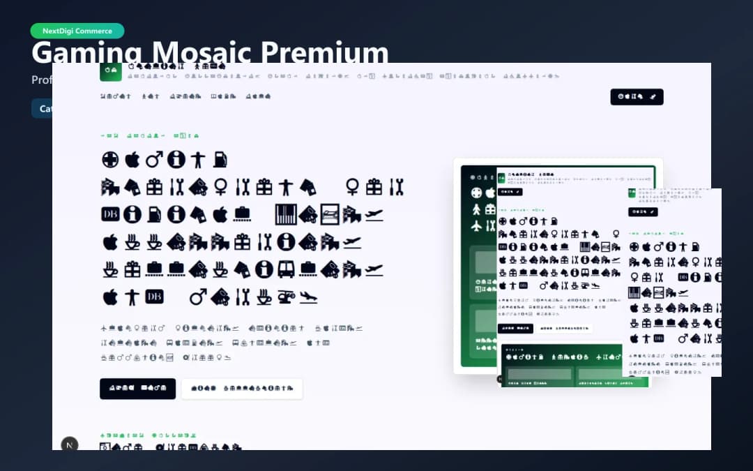 Gaming Mosaic Premium preview