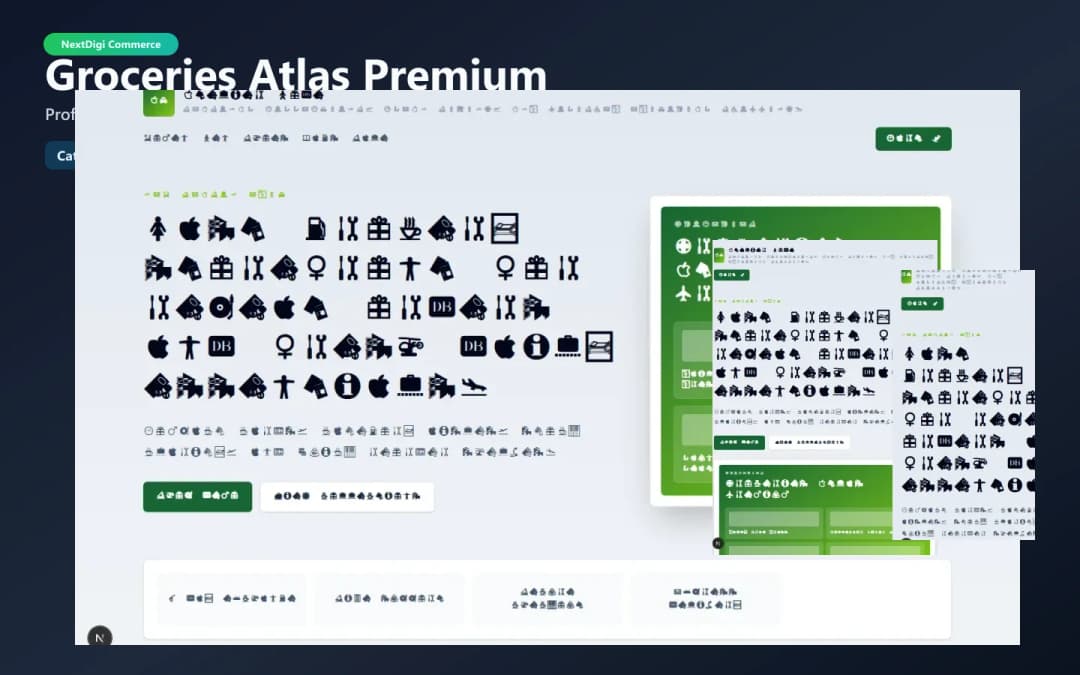 Groceries Atlas Premium preview