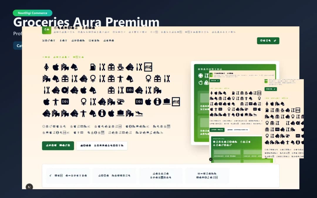 Groceries Aura Premium preview