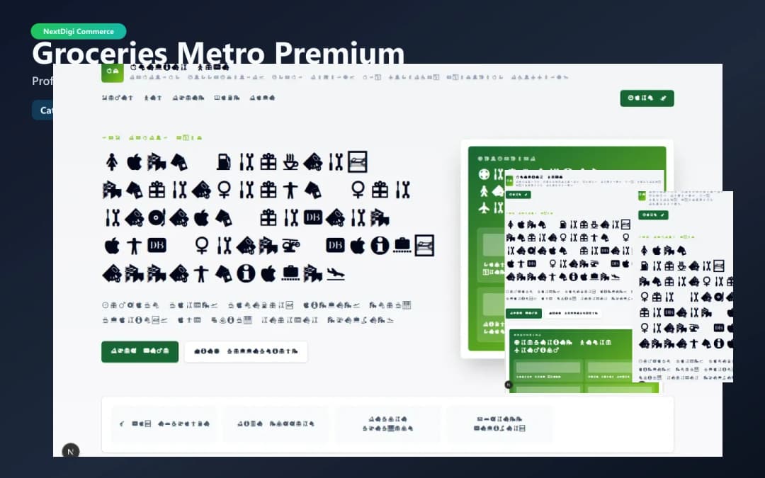 Groceries Metro Premium preview