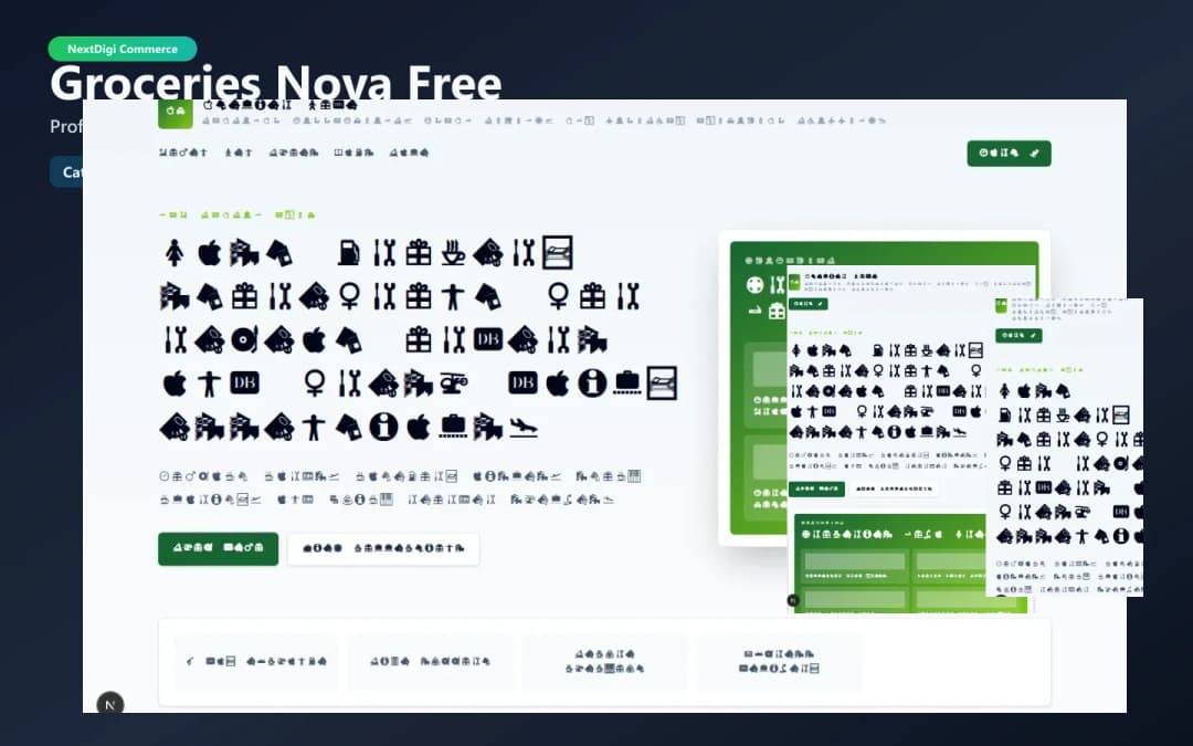 Groceries Nova Free preview