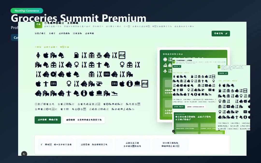 Groceries Summit Premium preview