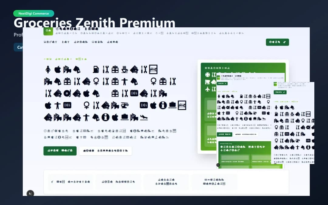 Groceries Zenith Premium preview