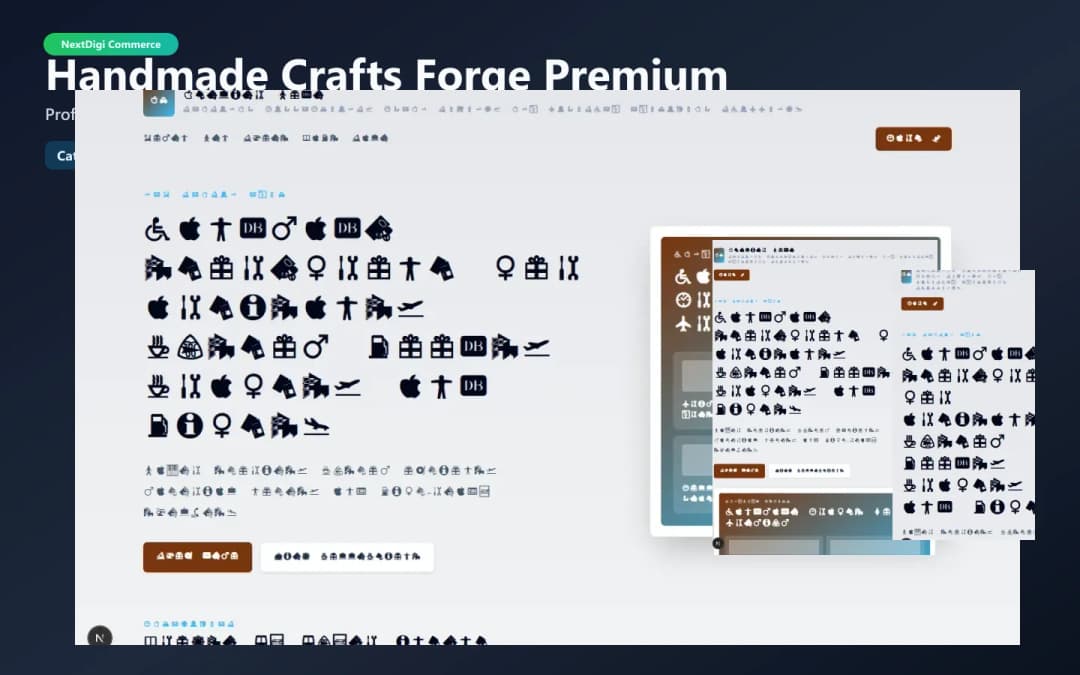 Handmade Crafts Forge Premium preview