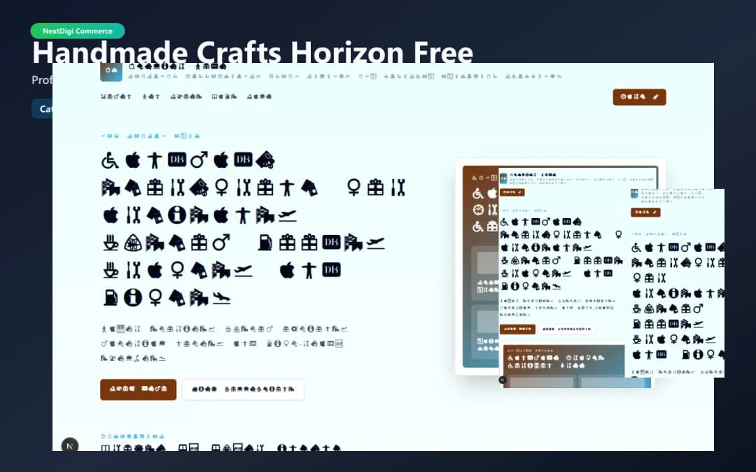Handmade Crafts Horizon Free preview