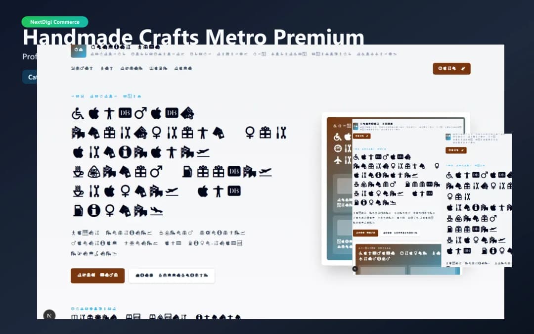 Handmade Crafts Metro Premium preview