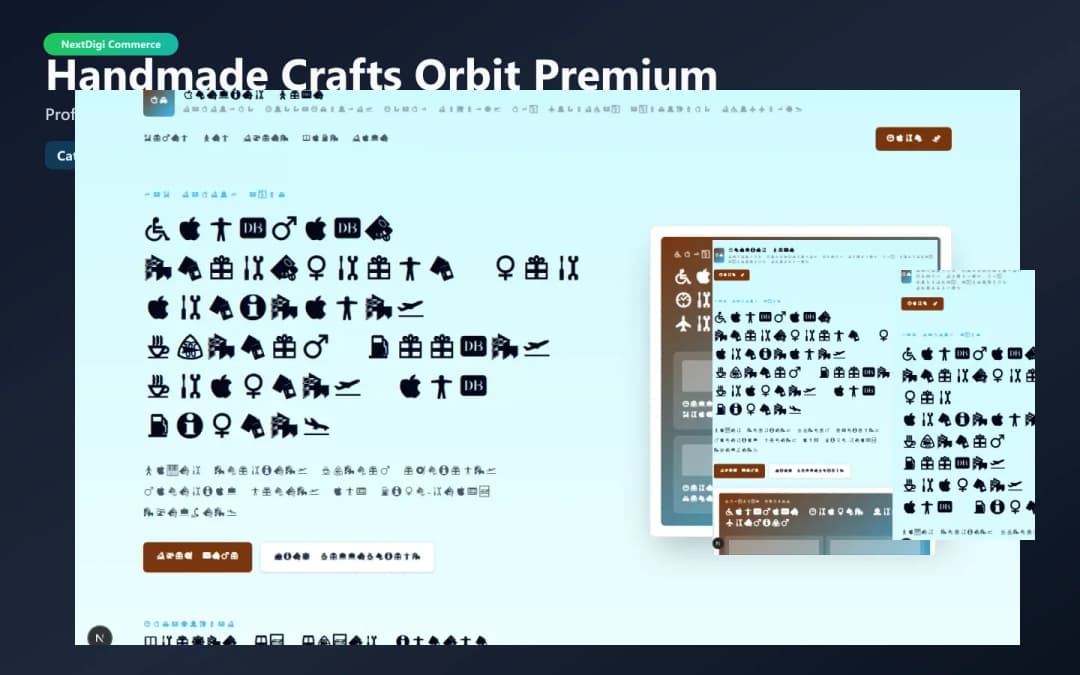 Handmade Crafts Orbit Premium preview